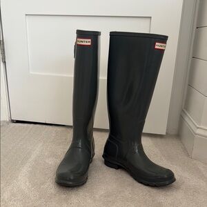 Hunter Classic Black Tall Boots